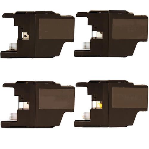 Brother LC75 Black & Color 4-pack High Yield Ink Cartridges