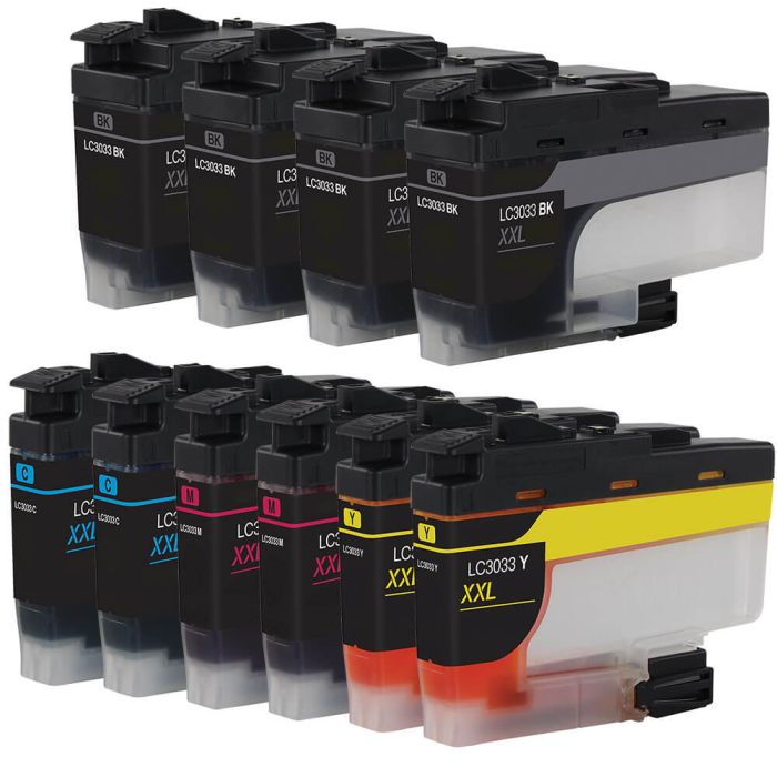 Brother LC3033 Ink Cartridges Combo Pack 10
