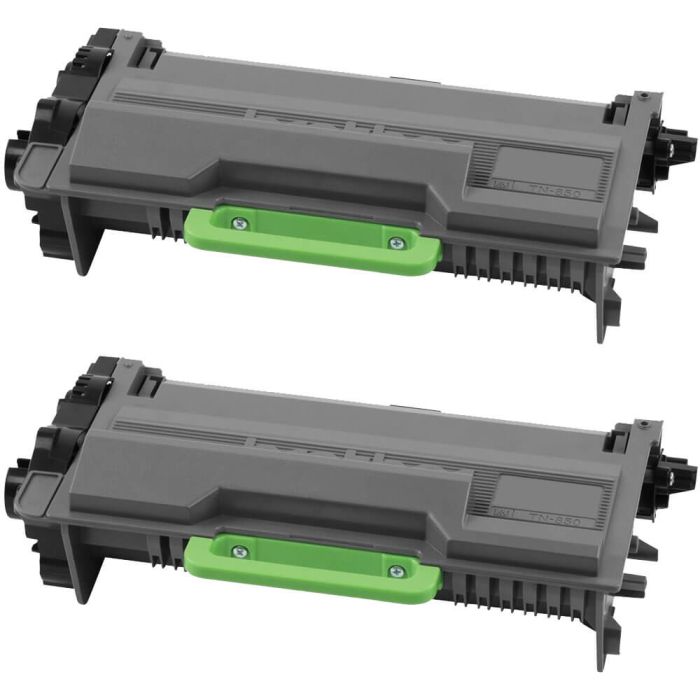 Brother TN850 (2-pack) High Yield Black Toner Cartridges