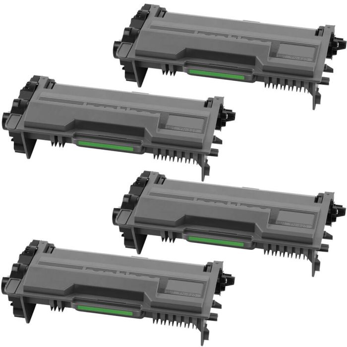 Brother TN820 (4-pack) Black Toner Cartridges