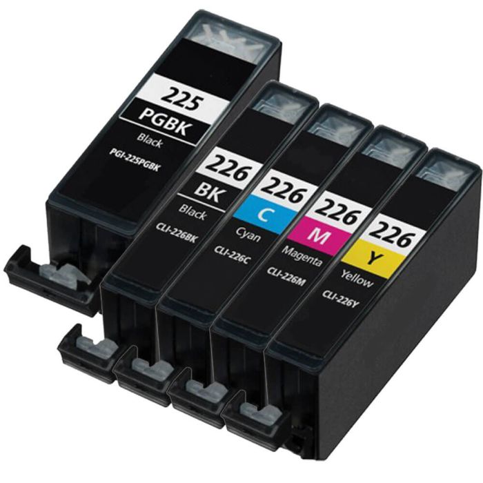 Canon PGI-225 &amp; CLI-226 Black &amp; Color 5-pack Ink Cartridges