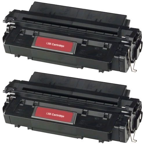 Canon L50 (2-pack) Black Toner Cartridges