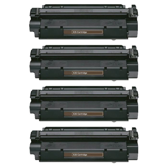 Canon X25 (4-pack) Black Toner Cartridges