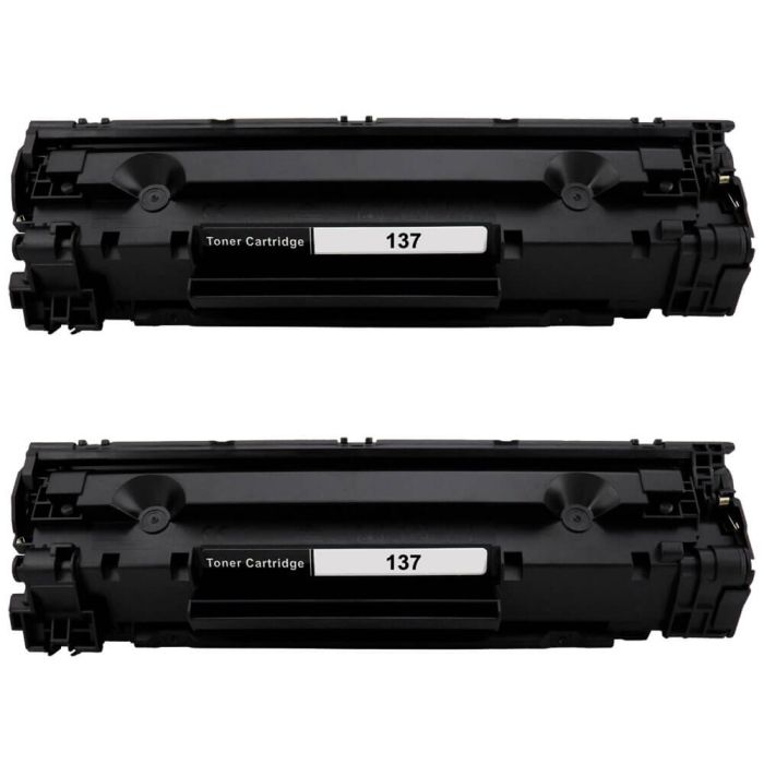 Canon 137 (2-pack) Black Toner Cartridges