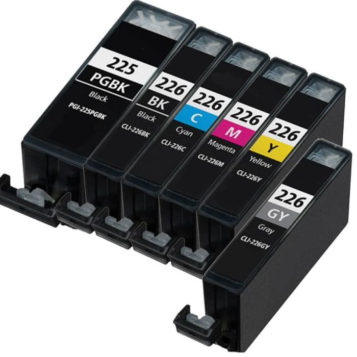 Canon PGI-225 & CLI-226 Black & Color 6-pack Ink Cartridges