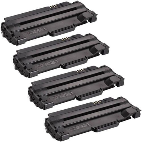 Dell 1130 (4-pack) High Yield Black Toner Cartridges