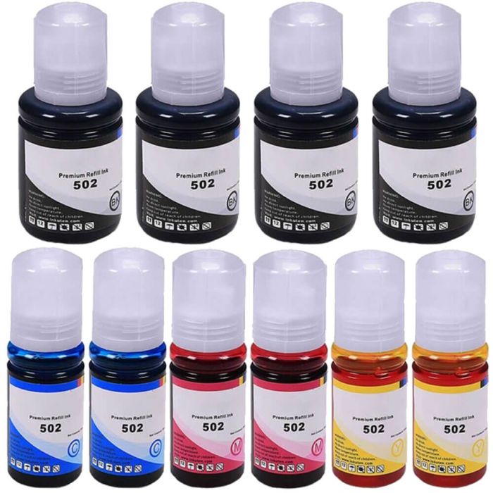 Epson 502 T502 (10-pack) Ink Bottles