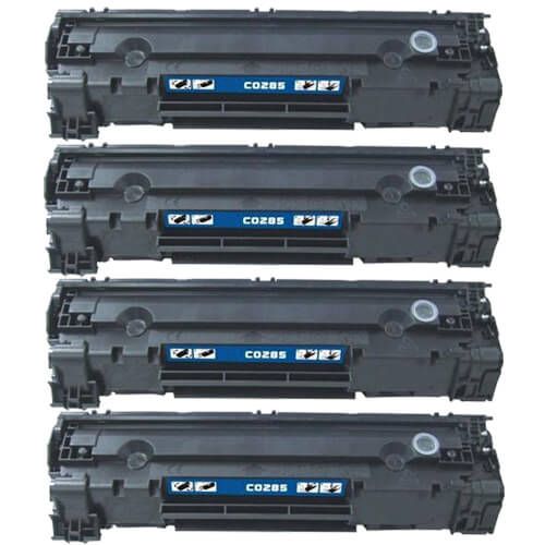 HP 85A (CE285A) 4-pack Black Toner Cartridges