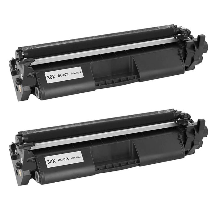 HP 30X (CF230X) 2-pack High Yield Black Toner Cartridges