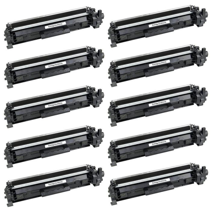 HP 17A (CF217A) 10-pack Black Toner Cartridges