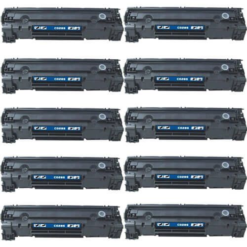 HP 85A (CE285A) 10-pack Black Toner Cartridges