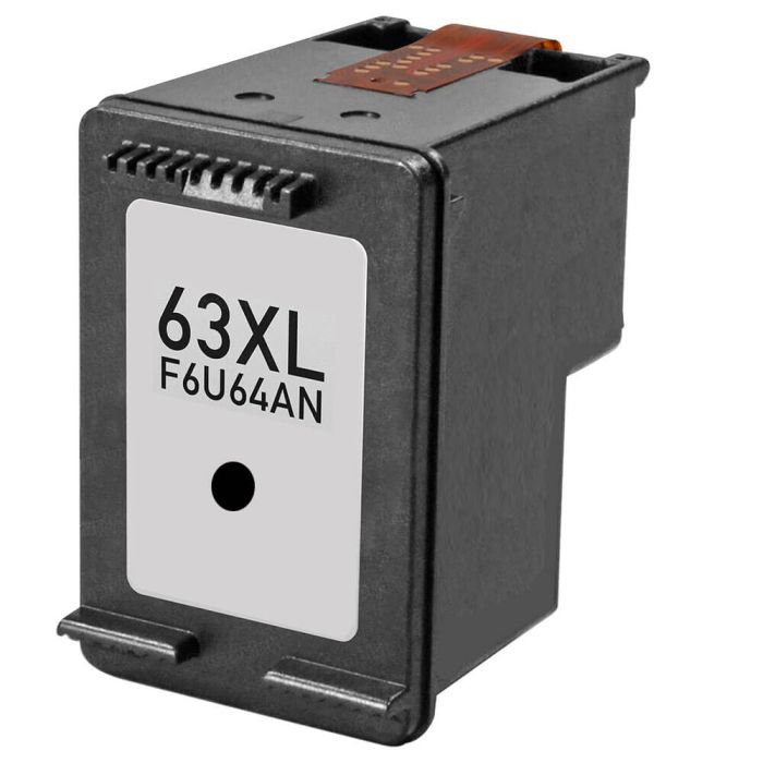 HP 63XL F6U64AN High Yield Black Ink Cartridge