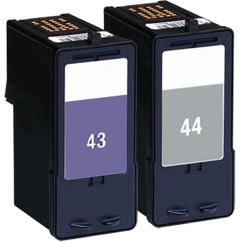 Lexmark #44XL Black & #43XL Color 2-pack HY Ink Cartridges