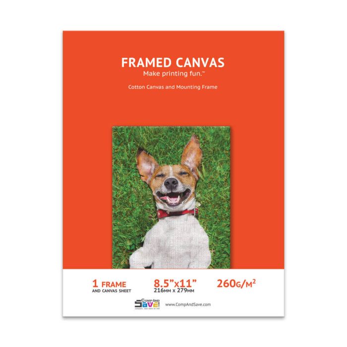 Premium 4x6 Canvas Inkjet Photo Paper - 100 Sheet