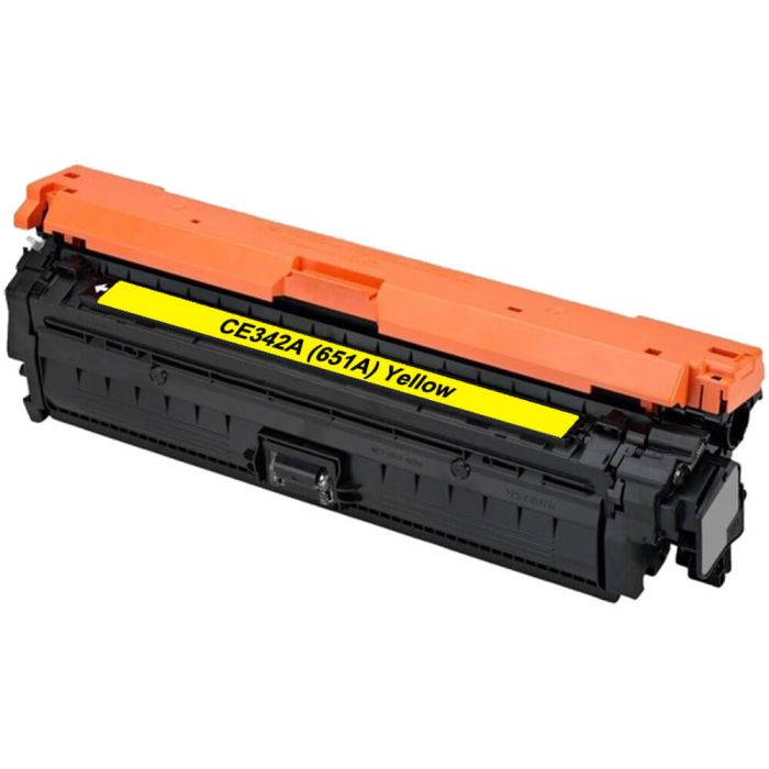 HP CE342A (HP 651A) Yellow Laser Toner Cartridge