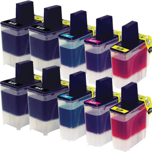 Brother LC41 Black & Color 10-pack Ink Cartridges