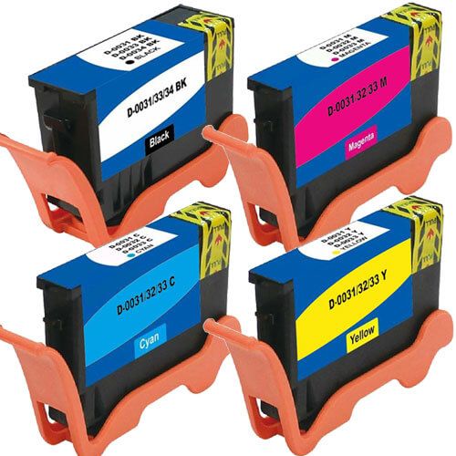 Dell (Series 31) Black & Color 4-pack Ink Cartridges