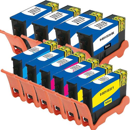 Dell (Series 33 & 34) 10-pack Extra High Yield Ink Cartridges