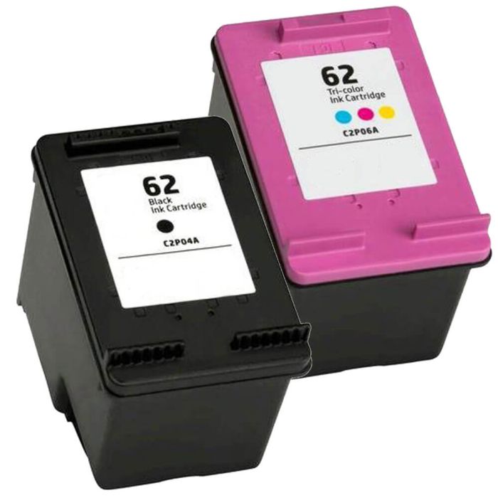 HP Ink 62 Combo Pack 2 Cartridges