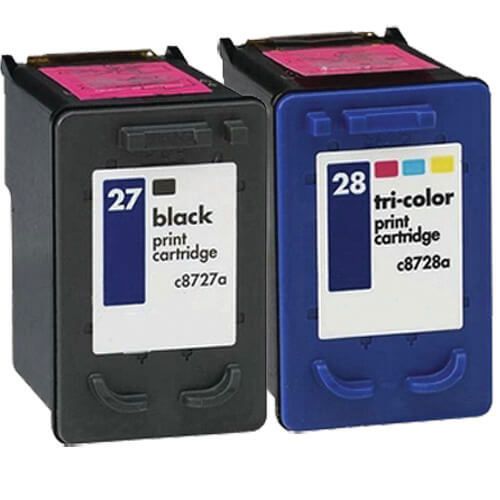 HP 27 Black & HP 28 Color 2-pack Ink Cartridges