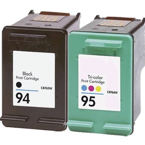 HP 94 Black & HP 95 Color 2-pack Ink Cartridges