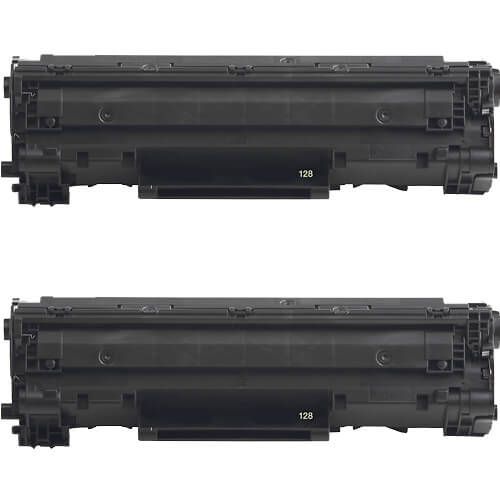 Canon 128 (2-pack) Black Toner Cartridges