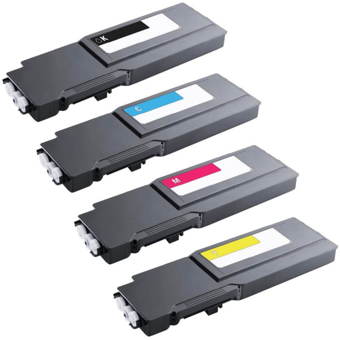 Dell C3760 (4-pack) Laser Toner Cartridges