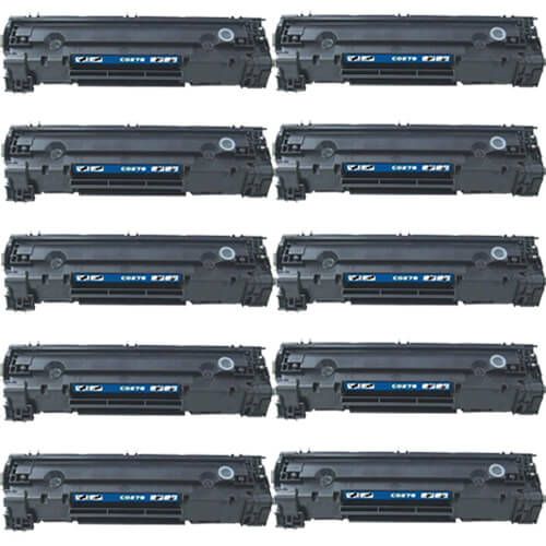 HP 78A (CE278A) 10-pack Black Toner Cartridges