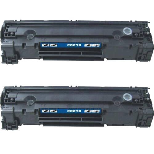 HP 78A (CE278A) 2-pack Black Toner Cartridges