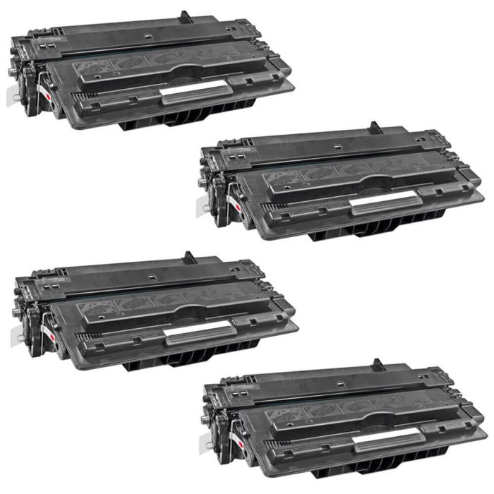 HP 14A (CF214A) 4-pack Black Toner Cartridges