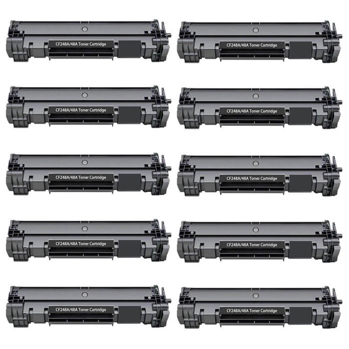 HP 48A (CF248A) 10-pack Black Toner Cartridges