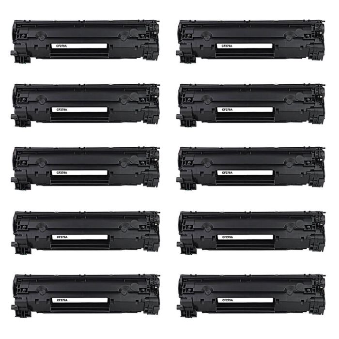HP 79A (CF279A) 10-pack Black Toner Cartridges