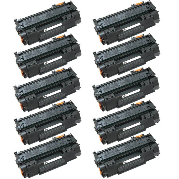 HP 49A (Q5949A) 10-pack Black Toner Cartridges