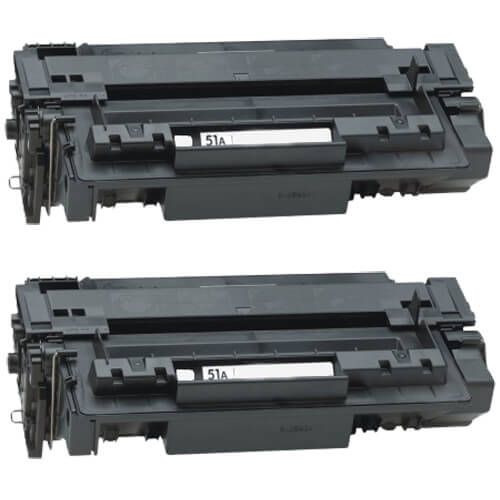 HP 51A (Q7551A) 2-pack Black Toner Cartridges