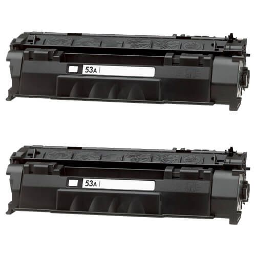 HP 53A (Q7553A) 2-pack Black Toner Cartridges