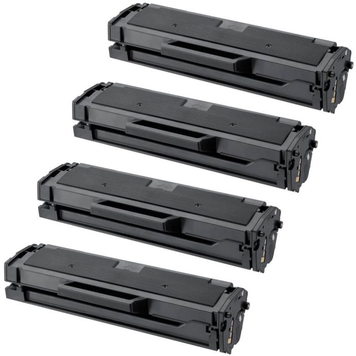 wetenschapper feedback Dakloos Samsung 101 MLT-D101S (4-pack) Black Toner Cartridges | TomatoInk
