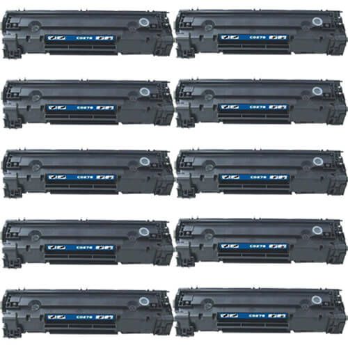 HP 78A (CE278A) 10-pack Black Toner Cartridges