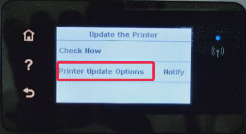 Printer Update Options